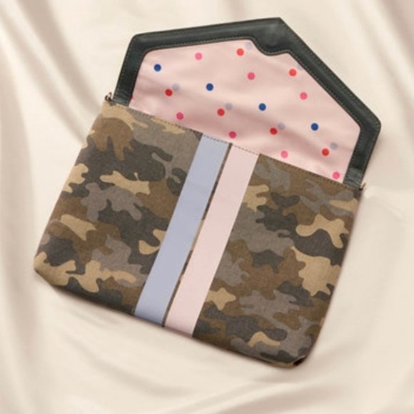 STELLA & DOT BELLAMY CLUTCH-CAMO - Picture 4 of 5